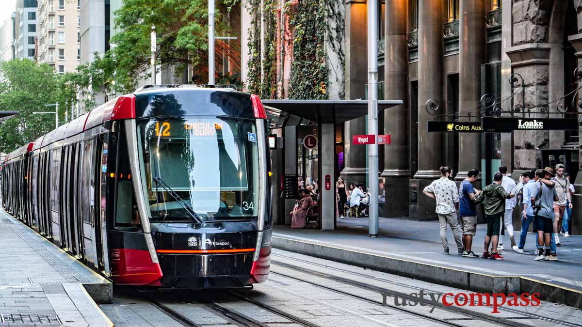 Sydney's new Light Rail gets you around the city centre